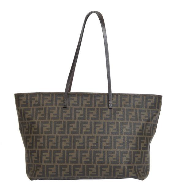 Fendi Monogram Shopper Tote Bag Labellov Buy and Sell Authentic Luxury