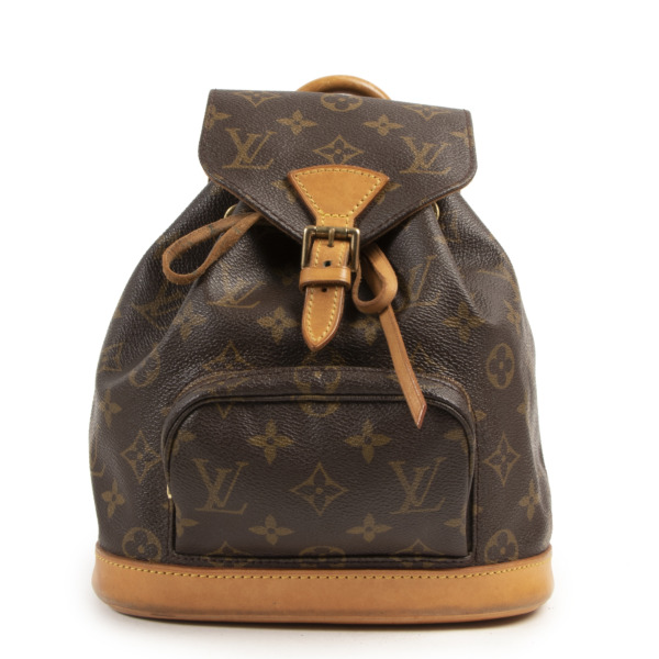 Mini Designer Backpack Louis Vuitton Montaigne
