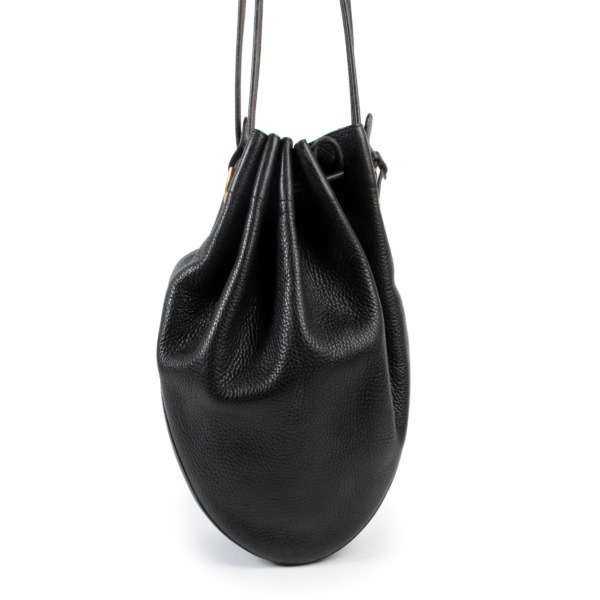 Delvaux Black Bucket Bag Labellov Buy and Sell Authentic Luxury