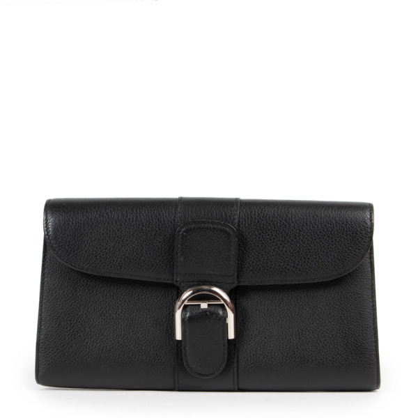 Delvaux Black Brillant PTF Long Sellier Wallet Labellov Buy and Sell ...