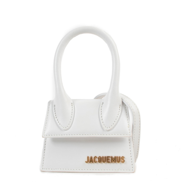 Jacquemus White Le Chiquito Mini Crossbody Bag ○ Labellov