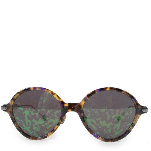 dior abstract sunglasses green