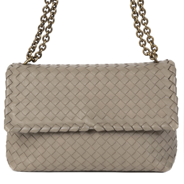 Small olimpia bag in intrecciato nappa on sale
