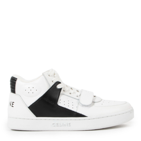 Celine CT-02 Trainer Mid Sneakers With Scratch - Size 36