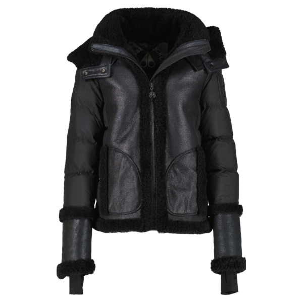 Moose Knuckles Black Jacket - Size S/P ○ Labellov ○ Buy and Sell