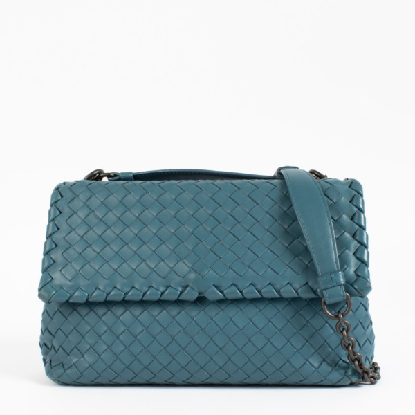Bottega Veneta 青 アンクレット Bottega Veneta Blue Olimpia Crossbody Bag ○ Labellov ○ Buy