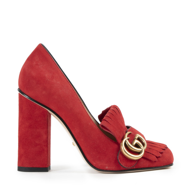 gucci marmont pump dupe