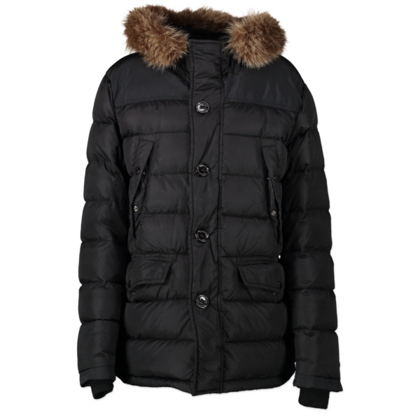 Moncler Black Duffel Coat - Size 3 Labellov Buy and Sell Authentic Luxury