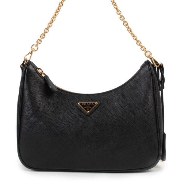 【無料郵送/関税込/正規品】 Prada Re-Edition 2005 Saffiano Tr 送料関税込☆PRADA Re-Edition 2005 サフィアーノレザー バッグ