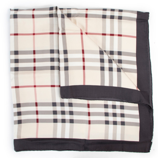 Burberry Brown Scarves Labellov Buy and Sell Authentic Luxury