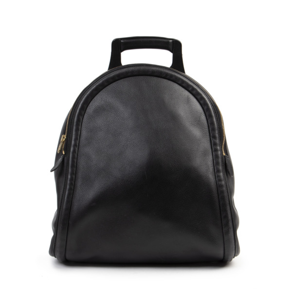 Delvaux Black Corcovado Backpack Labellov Buy and Sell Authentic Luxury