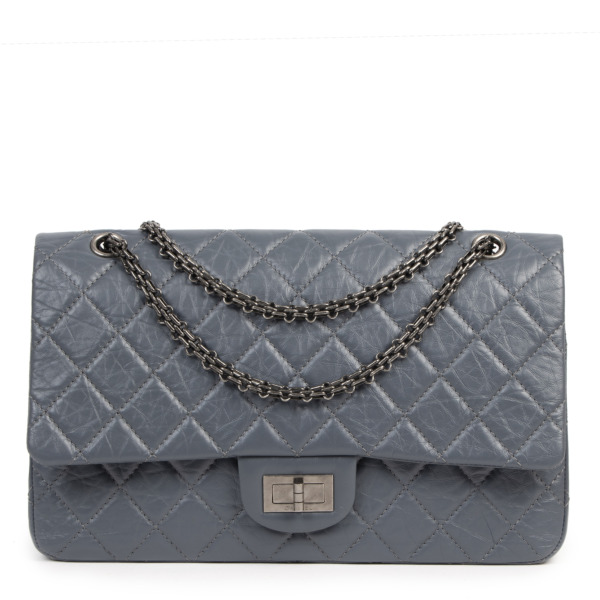 Chanel cheap 2.55 grey