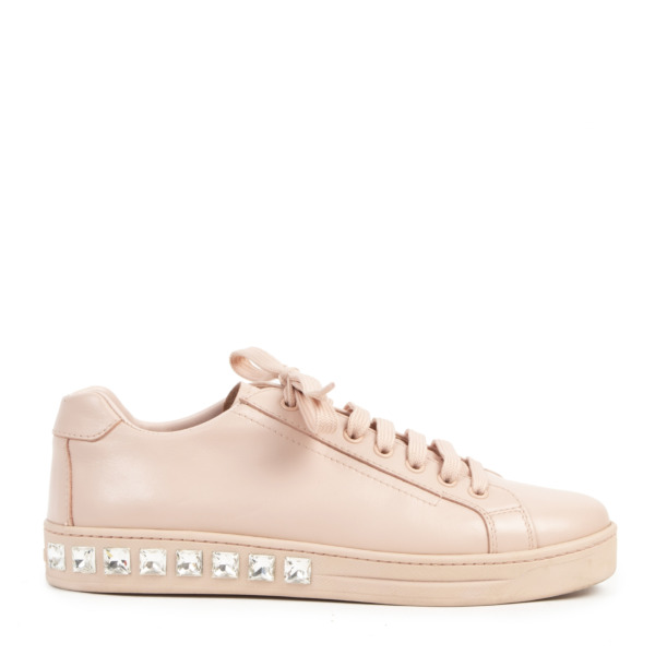 prada pink high tops
