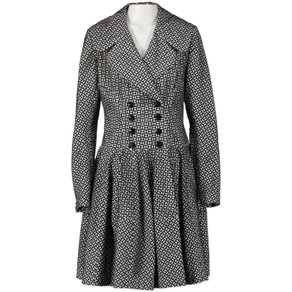 スカート Alaia Long white woollen coat Alaïa MAXI WOOL COAT | REVERSIBLE