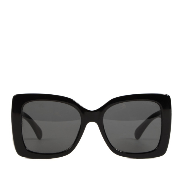 Chanel CH5494 Black CC Square Sunglasses ○ Labellov ○ Buy and