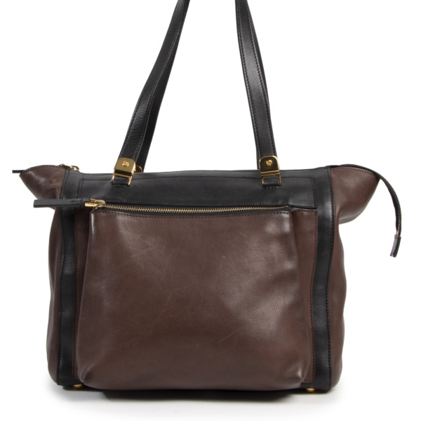 Marni Brown Leather Shoulder Bag Labellov Buy and Sell Authentic Luxury