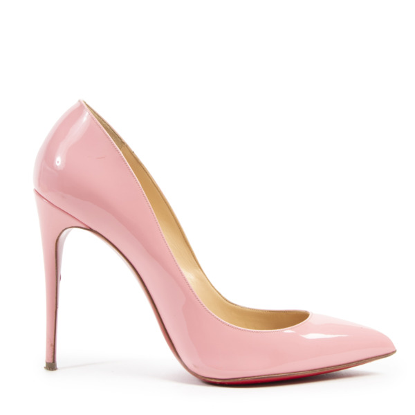 Christian Louboutin Pink Patent Leather So Kate Pumps - Size 40 ...