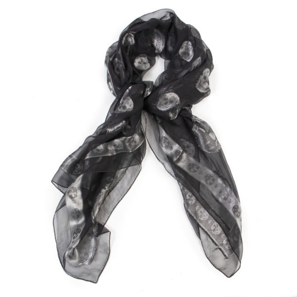 NEW $915 ALEXANDER MCQUEEN White FULL SKELETON ZODIAC Skull