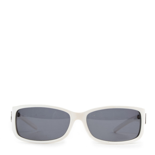 dolce and gabbana white sunglasses