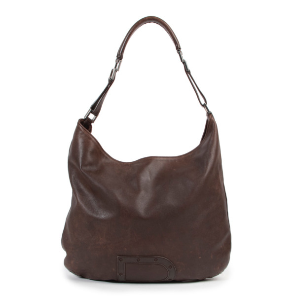 Delvaux Brown Le Louise Tote Shoulder Bag Labellov Buy and Sell ...