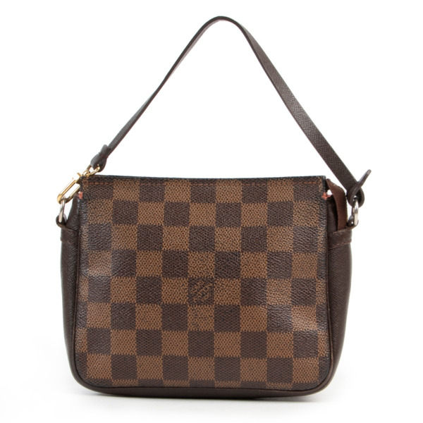 Louis Vuitton Damier Ebene Trousse Pochette Labellov Buy and Sell Authentic Luxury