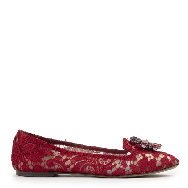 【関税&送料込】Dolce & Gabbana Satin Ballerina DG satin ballet flats in black - Dolce Gabbana | Mytheresa