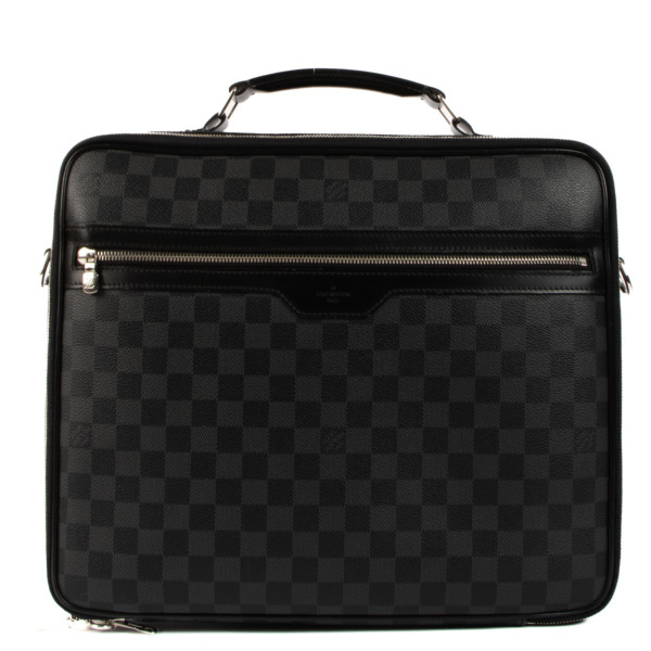 Louis Vuitton Steeve Laptop Bag Damier Graphite Labellov Buy and Sell ...