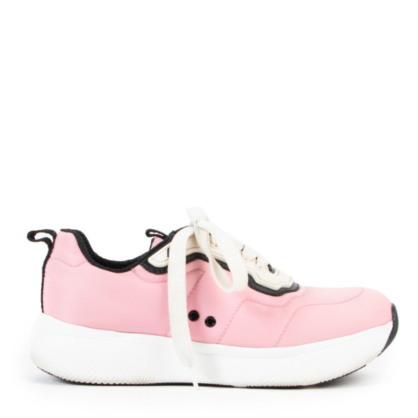 prada pink high tops