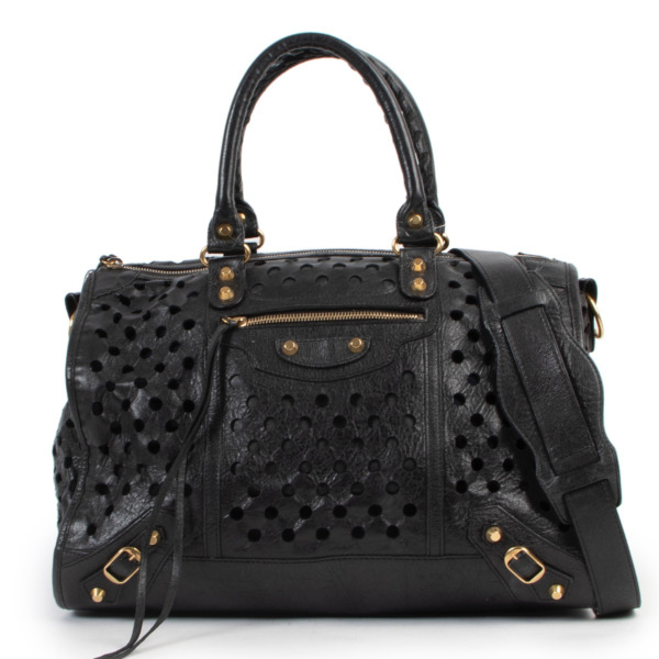 バッグ balenciaga city bag ホワイト の ウィメンズ Le City バッグ ミニ スニーカー