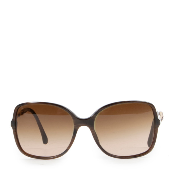 chanel sunglasses brown