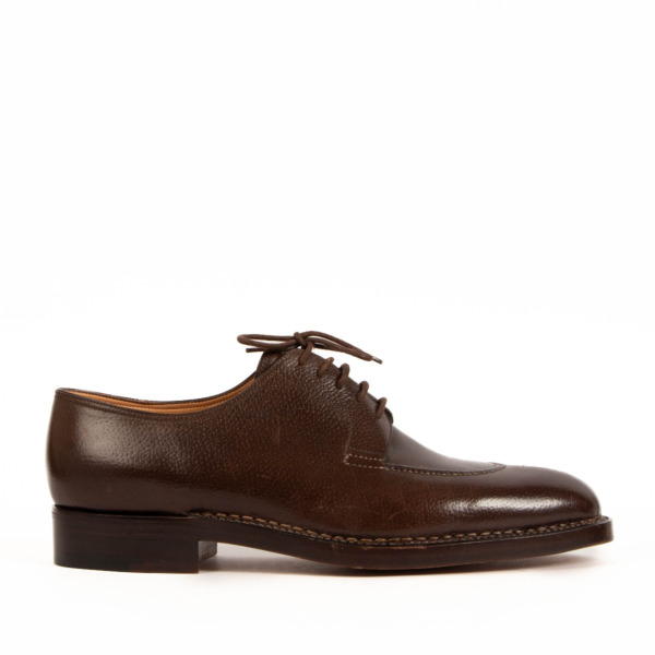 新しいスタイル 611_john_lobb_brow_leather_sho 靴