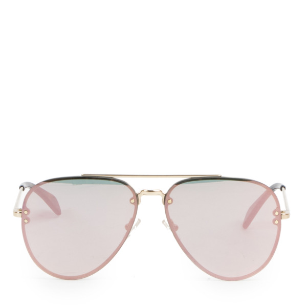 Celine Black Aviator Mirror Sunglasses Labellov Buy and Sell Authentic Luxury