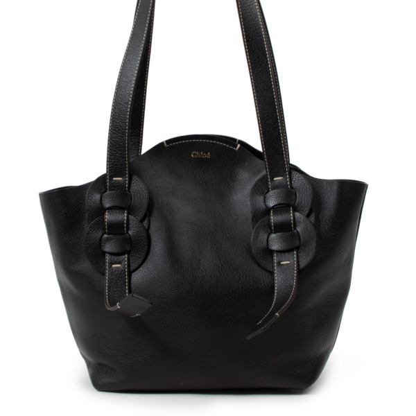 Chloé Black Small Darryl Tote Bag ○ Labellov ○ Buy and