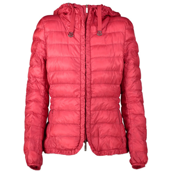 Moncler Red Mayotte Lightweight Down Jacket - Size 1 Labellov Buy and ...