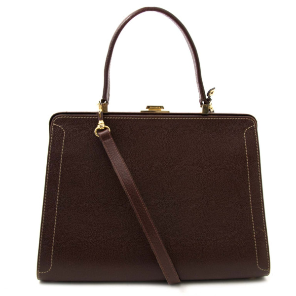 Delvaux Classico GM Brown Leather Bag Labellov Buy and Sell Authentic ...