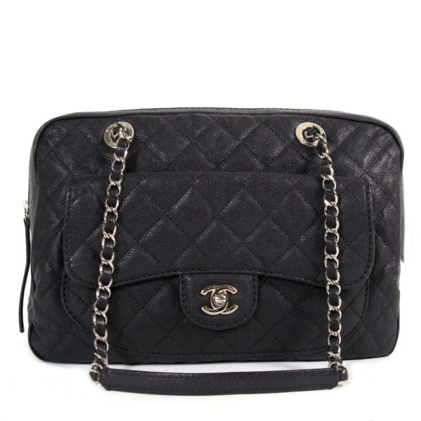 Chanel Caviar Paradoxal Camera Shoulder Bag Labellov Buy and Sell