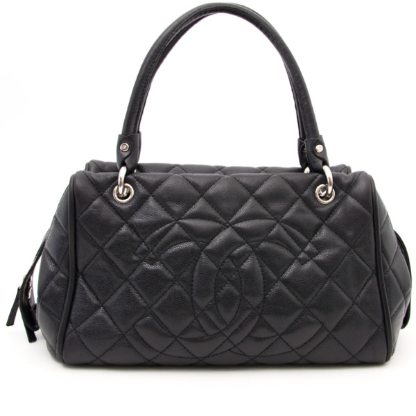 Chanel Black Caviar Shopping Tote Bag Labellov Buy and Sell Authentic