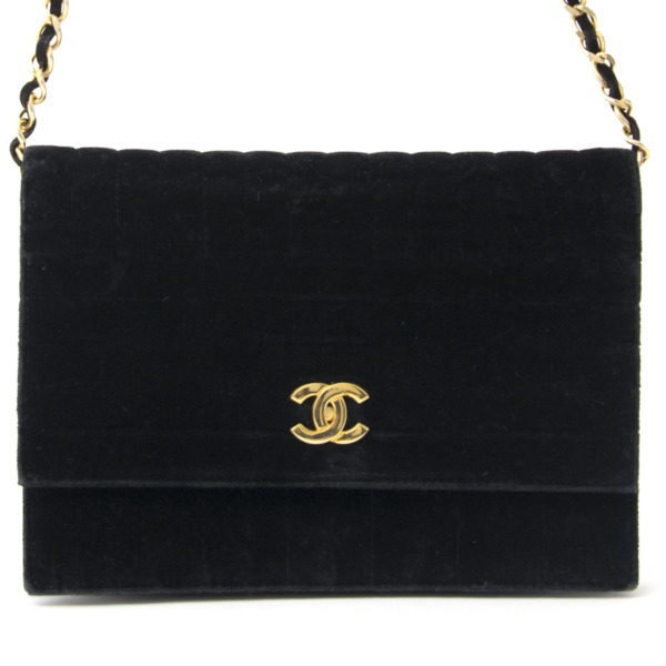 Black Quilted Satin CC Mini Double Handle Evening Bag Gold Hardware,  2000-2002, Handbags & Accessories, The Chanel Collection, 2022