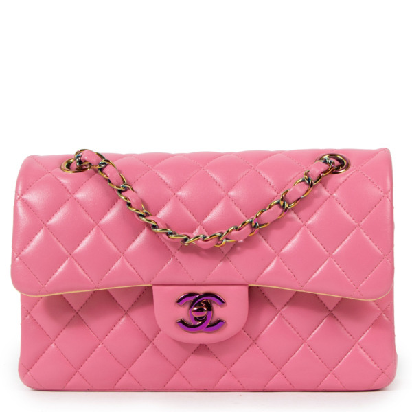 Chanel Mini 2.55 Fuchsia Reissue Flap Bag ○ Labellov ○ Buy and