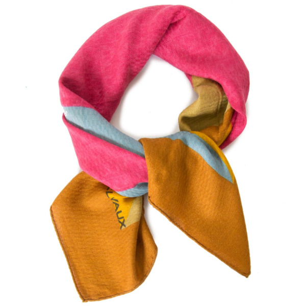 Delvaux Multicolor Cashmere Scarf Labellov Buy and Sell Authentic Luxury