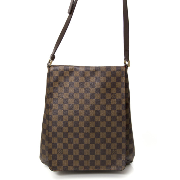 Vintage Louis Vuitton Damier Messenger Flap Bag Labellov Buy and Sell