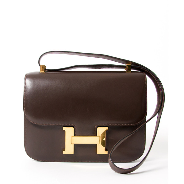 Hermès Dark Brown Constance ○ Labellov ○ Buy and Sell Authentic