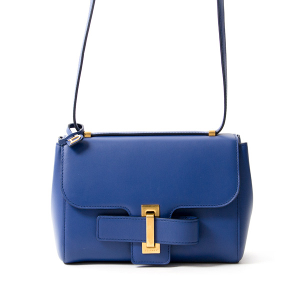 Delvaux Simplissime City PM Blue Labellov Buy and Sell Authentic Luxury