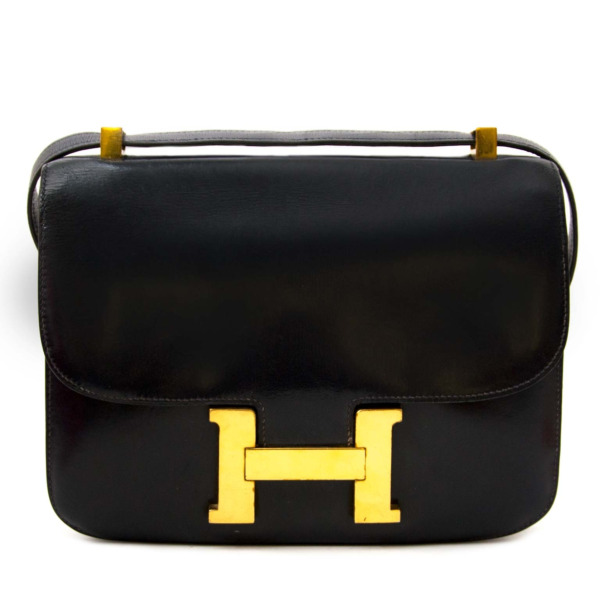 ✨HERMES Constance ビッグHロゴ リバーシブル メンズ 黒 83 ✨HERMES