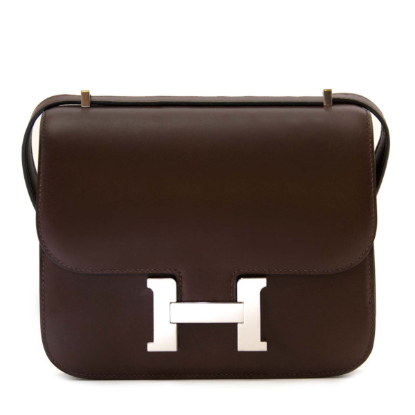 Hermès Constance Mini Butler Moka ○ Labellov ○ Buy and Sell