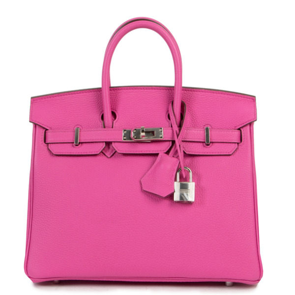 Hermès Birkin 25 Magnolia Togo PHW Labellov Buy and Sell Authentic Luxury