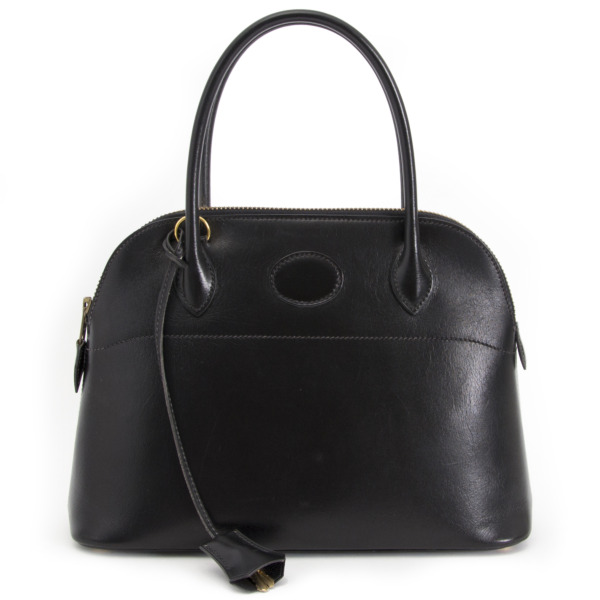 【HERMES】★USED★BOLIDE 27 BAG ボリード27 ハンドバッグ Hermès Bolide 27 Black Box GHW ○ Labellov ○ Buy and Sell
