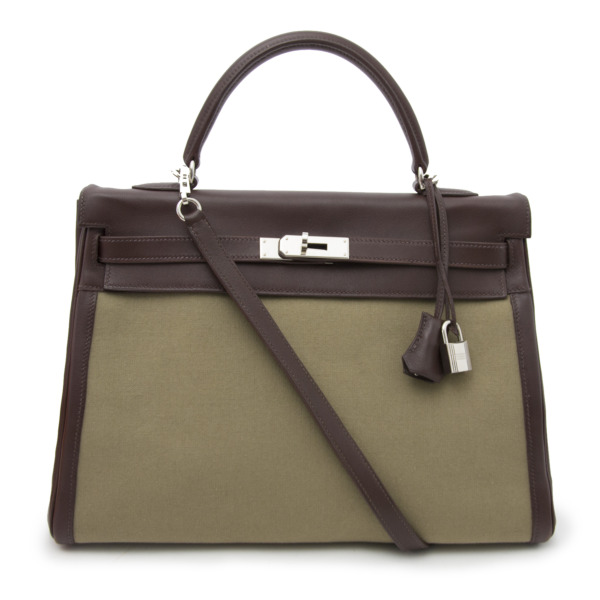 Hermes discount kelly canvas