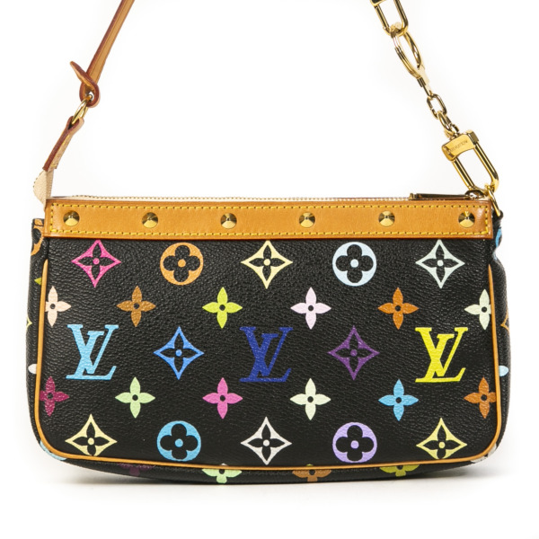 Louis Vuitton Monogram Multicolore Pochette Accessoire Labellov Buy and ...