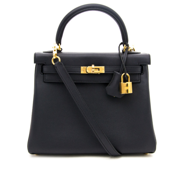 HERMES　レザーコーティング  エマイユ  箱付き Hermes Evelyne Amazon bag TPM Etoupe grey/ Blue indigo